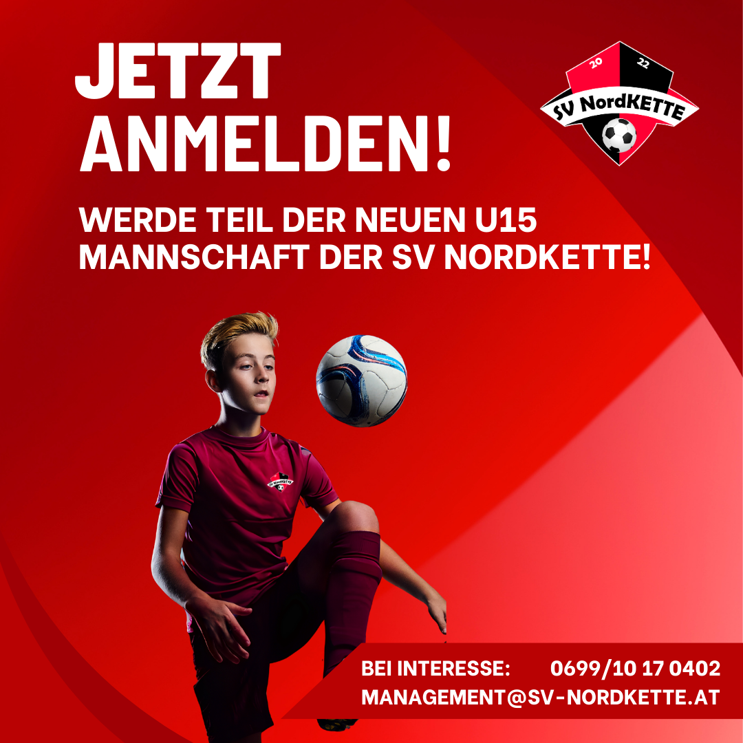 Read more about the article Werde Teil von unserer neuen U15 Mannschaft!