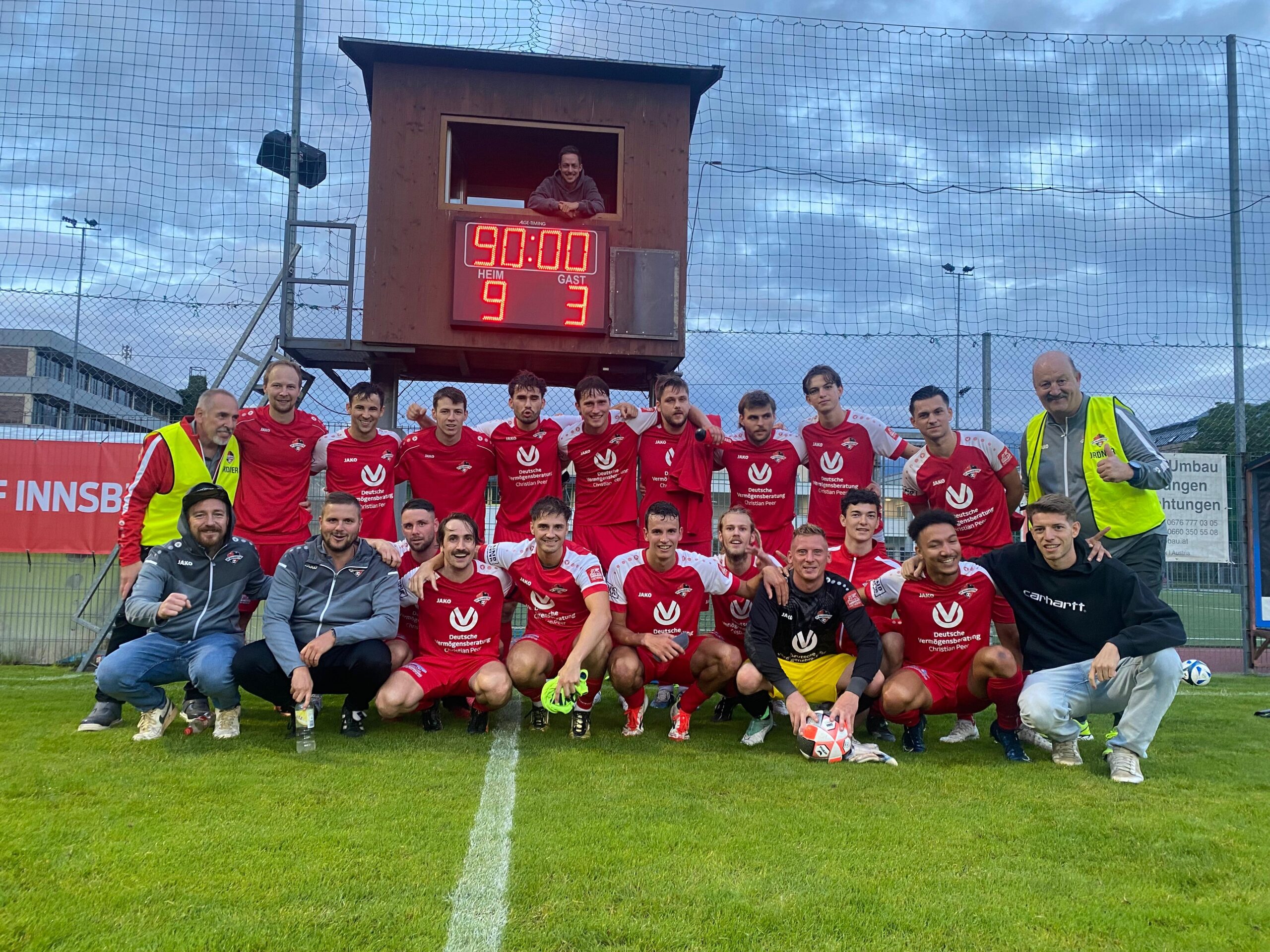 Read more about the article Torfestival im Tirol Cup! SV NordKETTE 9:3 FC Veldidena