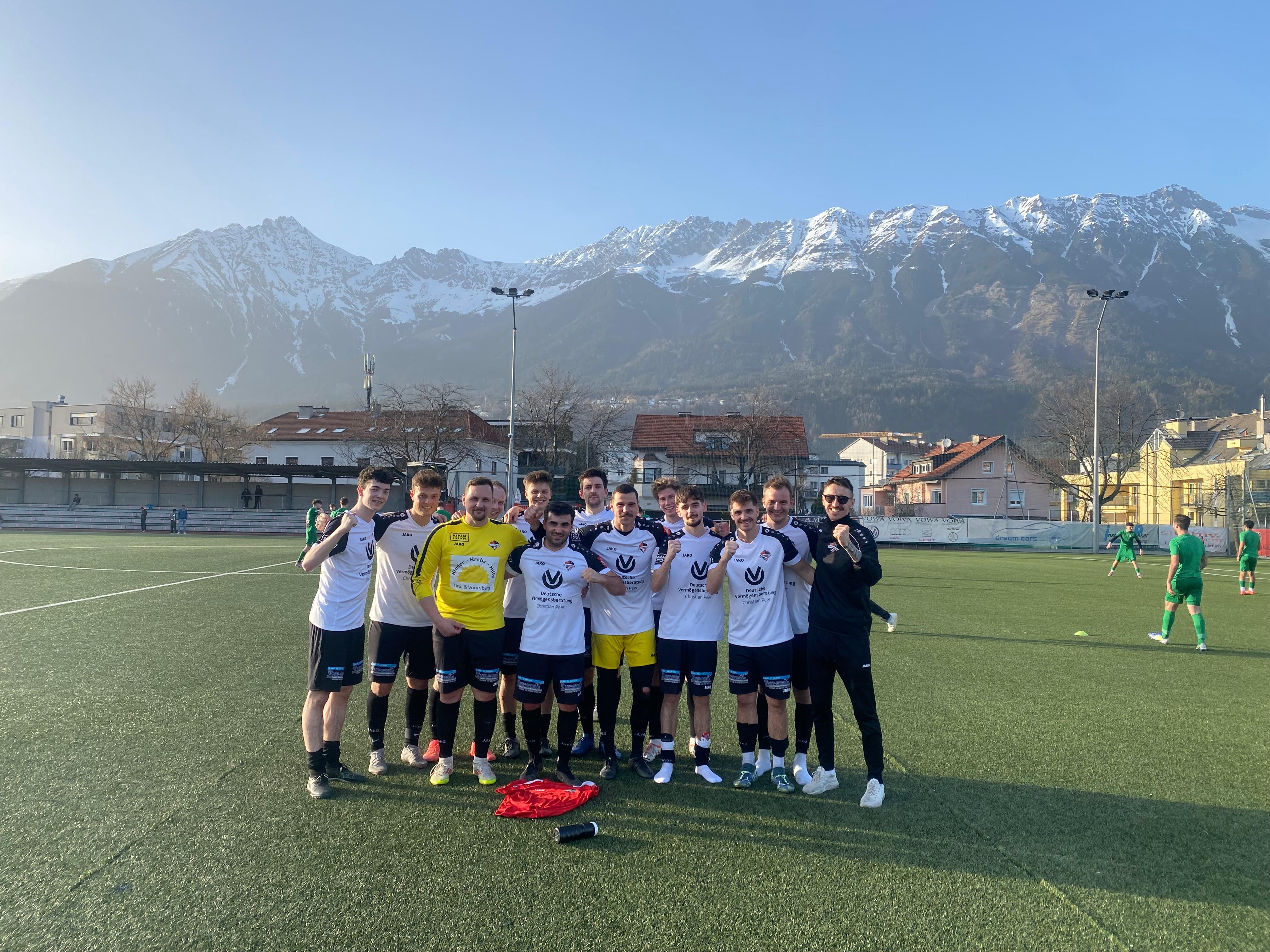 Mehr über den Artikel erfahren Testspielerfolg gegen die SPG Innsbruck West 1b!