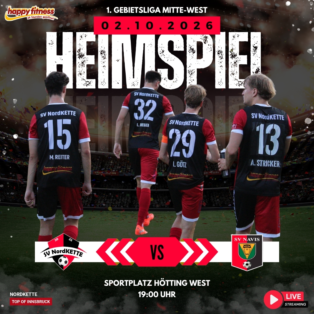 Mehr über den Artikel erfahren Heimspiel gegen den SV Navis